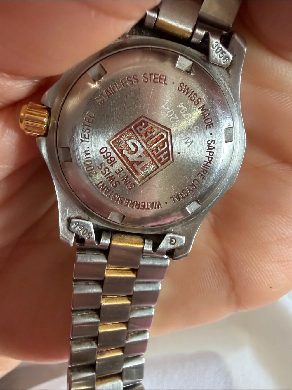 Vintage TAG Heuer 2000 Professional Two-Tone Women’s Watch – WK1320-1 – 29mm